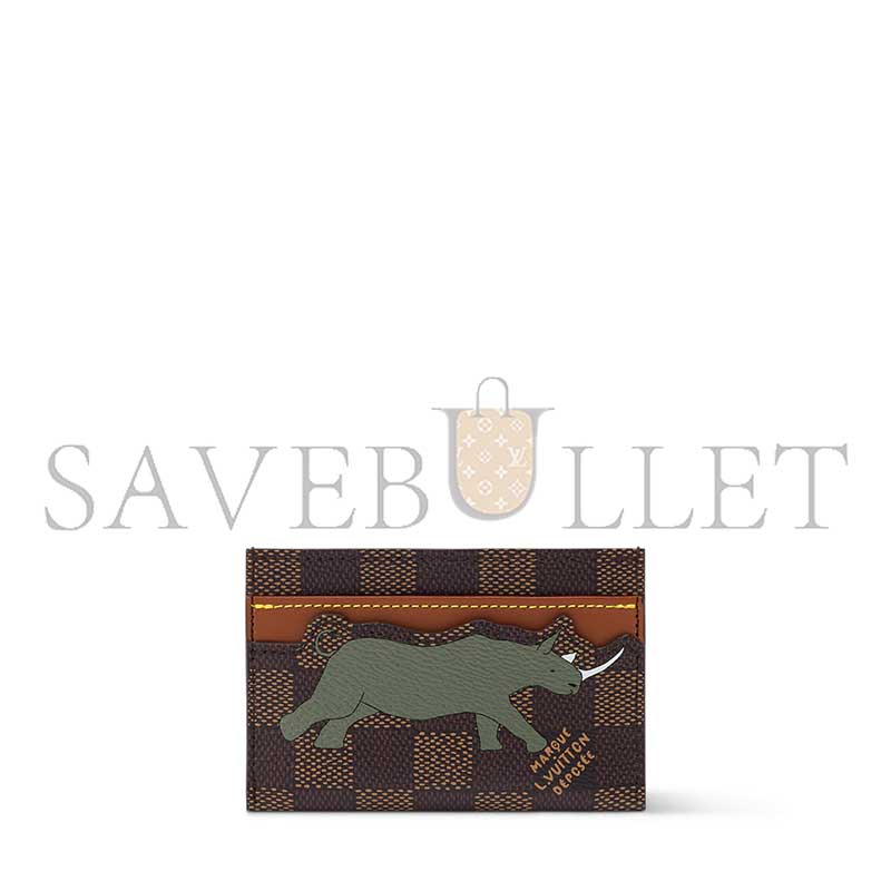 l0vis Vvtt0n master double card holder x the darjeeling limited n40873 (11*7*1.5cm)